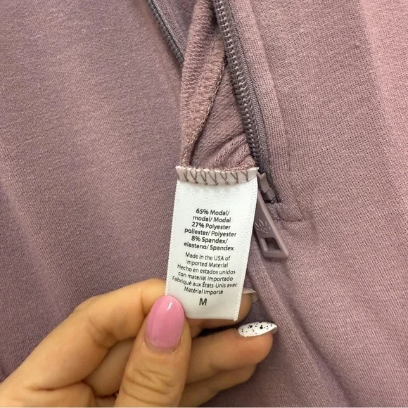 Mauve Beyond Yoga ski weekend Jumpsuit size M - Picture 8 of 12